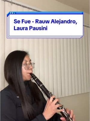 the album is on repeat 😌 #rauwalejandro #laurapausini #sefue #cosanuestra #musician #clarinet 