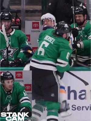 We present: Jamie Benn mic'd up for Lian’s big hit 🫴 #hockey #NHL #hockeyhit #hit #boom #texashockey #dallasstars #jamiebenn 