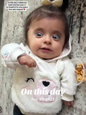 Where is she getting the Cheerios from though? 🤔 #fyp #foryoupage #cute #cutebaby #cheerios #foodtiktok #babiesoftiktok #toddlersoftiktok #osteogenesisimperfecta #ourlittlemms #maryammia 