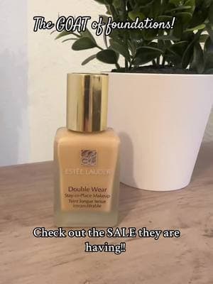 What a deal plus Free Shipping!!#esteelauder #doublewearfoundation 