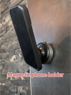 Magnetic phone holder. #phone #phoneholder #phonestand #carphoneholder #carphonemount #phoneholderstand 