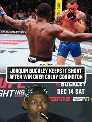 Big night for Buckley #UFC #mma #joaquinbuckley #colbycovington 