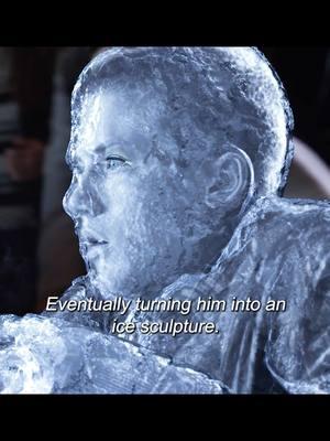 The man merely touched the pool water and was frozen into an ice sculpture.#fyp #lxmovie #movie #tik_tok #flimcilps #unapologetic