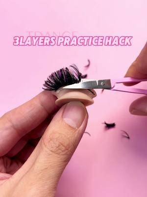 3 layers practice hack 🙋‍♀️ follow the steps in this video and tell us your thoughts about them🙌 . . . . . #colouredlashes #lashmeme #lashmaps #russianvolumetrays #lashadhesive #megavolume #lashsupplies #eyelashextensionglue #eyelashextensionsupplier #lashtweezers#wispylashes #wispylashmap #lashsupplier #lashextensions #eyelashextensiontech #lashtech #lashtechtips #eyelashextensions #lasheducation #volumelashes #russianvolume #hybridlashes #striplashlook #classiclashes #flatlashes #lashglue #lashtrays #tdancelashes 