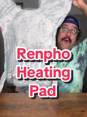 This Heating Pad from @RENPHO is a great pad for relieving tension in your back, shoulders and neck! #renphoheatingpad #heatingpad #renpho #painrelief #soreness #tension #tensionrelief #tiktokshopholidayhaul #tiktokshopholidaydeals #holidayhaul #holidaydeals 