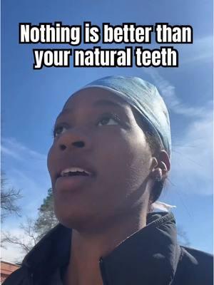 Who is with me?!  One of the best things I can tell you as a dentist is KEEP YOUR NATURAL TEETH for as long as you can! Trust me its better than dentures, veneers… #dentistry #veneers #dentures #implants #naturalteeth #teethcare #oralcare #oralhygiene #dentist #foryoupage 