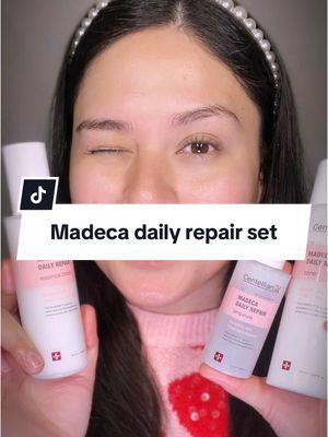 Centellian 24 - Madeca daily repair set @Centellian24_global #k-Skincare #koreancream #koreanampoule #koreanlotion #centellian24 #Active-teca #sensitiveskin #acne-proneskin #koreanpatch