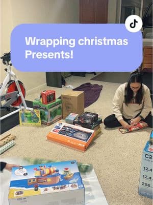 Wrap with us while i blabber away #wrappinggifts #wrappingpresents #wrapwithme #Vlogmas @Samantha 