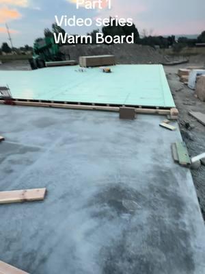 @Warmboard #newconstruction #custom #customhome #hydronicheating #idaho #fyp #viral #masterbuilder #garage #videoseries #part1 