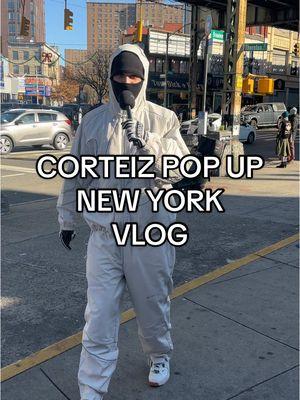 CORTEIZ NEW YORK VLOG #corteiz #crtz #nyc #streetwear #Vlog #dayinmylifevlog #FYP #onstreet 