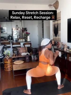 Sundays are for slowing down, stretching out, and giving those hardworking muscles some love. 💕 After all the squats and intensity, it’s time to relax and reset with this simple stretching routine. Focus on your glutes, legs, hamstrings, and waist to release tension and improve flexibility. Stretching isn’t just about recovery—it’s about staying ready for the week ahead! Take 10 minutes for yourself today, warriors. You’ve earned it. 🖤”** #stretching #cooldown #muscle #musclerelaxation #musclestretching #foryoupage #pourtoi 