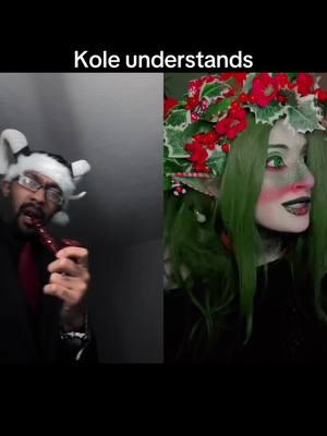 #duet with @DefiantCupcake i get it now… #thevlnsnetwork #kolekrampus #naughtylist #northpole #coalmine #krampusoc #hollythefrightenedfairy 