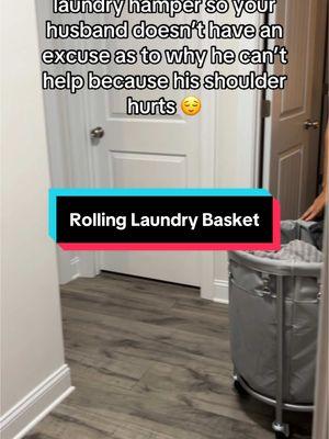 This giant rolling laundry basket is so convenient and handy to have around. #fypシ   #songmicshome #Laundry #LaundryDay #LaundryBasket #laundrytok #LaundryBasketWithWheels #LaundryHamper #LaundryHack #Housekeeping #Housecleaning #creatorsearchinsights 