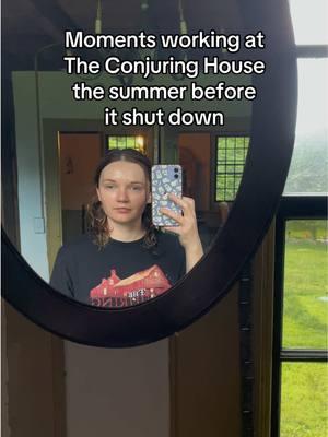 On my first night of training, I was rereading Andrea Perron’s books on the true story behind The Conjuring. One poem she selected stuck out to me- little did I know how relevant it would become.  “One need not be a chamber to be haunted, One need not be a house; The brain has corridors surpassing Material place.” -Emily Dickinson  #theconjuringhouse #theconjuring #haunted #hauntedhouse #spookynewengland 