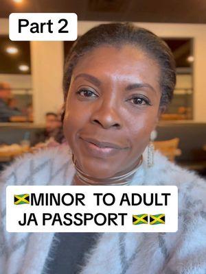 Keep 6 months on your passport at all time. #minortoadultpassort #jamaicanpassport 