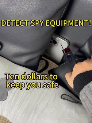 "Stay Safe Anywhere: Hidden Camera & GPS Detector with LED Light! 🔍✨" #HiddenCameraDetector #PrivacyProtection #StaySafe #AntiSpyDevice #TravelEssentials #GPSTrackerDetector #OfficeSafety #HotelSecurity #ProtectYourPrivacy #smartgadgets 