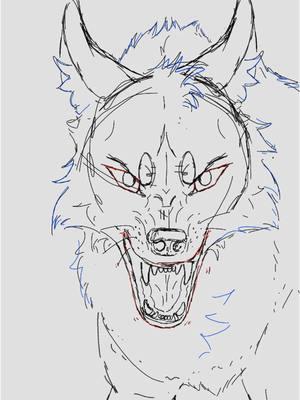 Sketch 🩵 animated by Natalie - animation idea @꧁ᬊᬁ LᴀiᴋᴀᴀᴀQᬊ᭄꧂  Guess the characters!!! Will finish this soon! #ff #studios #wolf #wolves #story #power