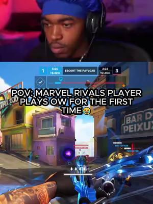 When marvel rivals player plays overwatch 2 for the first time   #overwatch #overwatch2 #somjuu #overwatchclips #overwatch2clips #ow2clips #ow2 #marvel #marvelrivals 