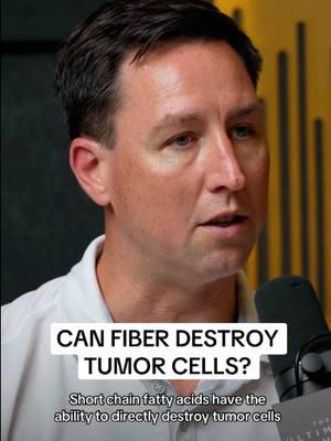 Dr. Will B breaks down how short chain fatty acids from fiber can destroy tumor cells, protect against cancer, and boost your immune system. #fyp #fattyacids #fiber #cancerprevention #boostimmunesystem #ultimatehumanpod