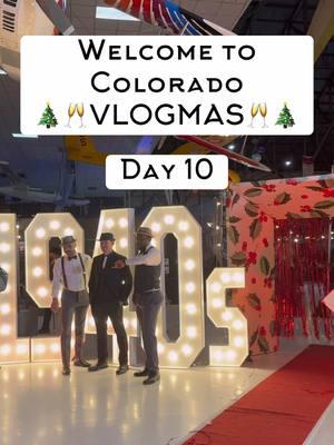 Let’s go to the @1940sball for #Vlogmas Day 10! 🎟️✨🎄💃🏼🎊 Thank you @1940sball for inviting us to the White Christmas Ball at @wingsmuseum . It was so magical and definitely a night to remember. We LOVED learning some swing dance moves and all the performances. Plus we got a tour of the planes by Marcel and learned so much!  If you didn’t make it this year definitely add it to your list for next year or check out the 1940s Ball during the summer at the Boulder airport!  After the ball we were craving some late night food and tried out @tacosjunior_colorado and they had great customer service and the food hit the spot!  Follow for day 11! ✨ #denvercolorado #denver #denverfoodie #1940style #whitechristmas #coloradochristmas #thingstododenver #coloradogram #coloradoinstagram #coloradocreative #coloradocheck #datenightdenver 