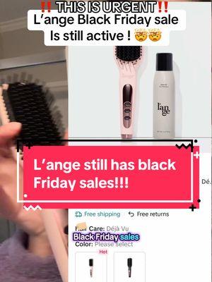 I dont know how long this is going to last! Maybe until @langehair catches on! #lange #langehair #hairtok #hairstraightener #hairtutorial #hairstylist #hairtool #hairstyling #stylingtools #haircare #tiktokshopholidayhaul #treasurefinds #giftguide 