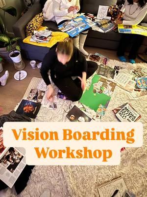 ✨ Last night’s Vision Boarding Experience was pure magic! ✨ I’m still feeling so energized and inspired by the incredible women who came together to dream, reflect, and create their visions for 2025. Watching everyone tap into their deepest desires, release what no longer serves them, and boldly manifest their goals was such a powerful experience. We shared, we laughed, we reflected, and we created — hearts open and visions clear. The breathwork, guided meditation, journaling prompts, and vision board creation were all designed to help unlock our fullest potential. The energy in the room was electric! This is just the beginning. In 2025, I’ll be hosting more empowerment workshops — both in-person and virtual — designed to help women get clear on their goals, connect with themselves, and take aligned action toward their dreams. If this speaks to you and you’d love to be a part of a future workshop, DM me or drop a ✨ in the comments.   #VisionBoardWorkshop #ManifestYourDreams #GoalSetting2025 #WomenEmpowerment 