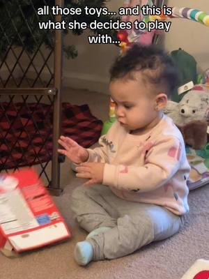 anything but toys 🤣 #fypシ #trend #kidsoftiktok #1yearolldbaby #viral 