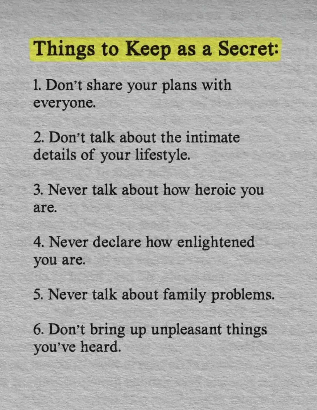 Things to keep as a secret: #viralvideo #fypシ #positivity #truthfulman305 #inspirational #loveyourself #motivation #fouryourpage 