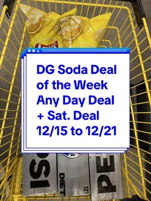 Dollar General Deal of the Week 12/21/24, on Chips & Soda! Complete Any Day or Saturday! #dg #dollargeneral #soda #dollargeneralcouponing #coupon #coupontok #couponingforbeginners #couponing101 #savemoney #cheap #budget 