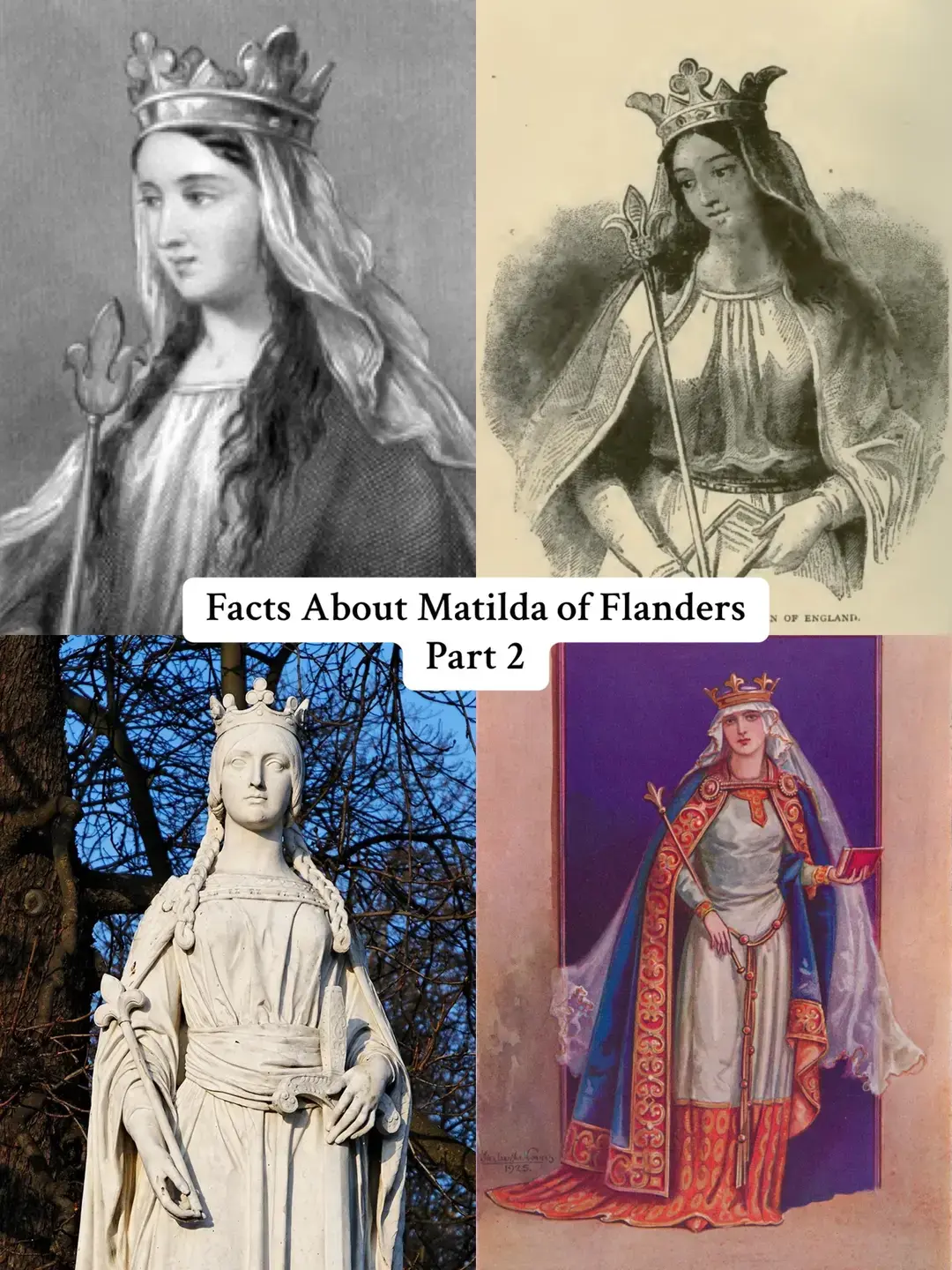 I love Matilda of Flanders  #williamtheconqueror #europeanhistory #womenshistory #historytok #tiktokhumanitiescampaign 