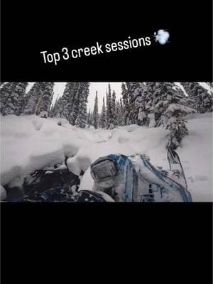 Creek bashing with @keithcurtis711 🤘🏼💪🏼 #fyp #trending #snowmobile #sled #viral #relatable #sledtok #snowmobilevideos 