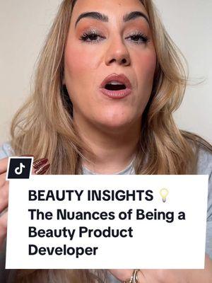 BEAUTY INSIGHTS💡Sometimes people ask, how can I confidently understand whether or not a beauty product is “quality”? The answer is, texture of a product and loads of experience. There are so many facets to being a product developer, and there’s no one path to get there. The best beauty product developers and industry veterans would tell you that expedite and learning on the job is the best way to get better AT your job. I always try to explain to people how much your background, experiences, and everything in between shape the kind of PD person you are. It’s not just about the job—it’s about how you approach it, what you prioritize, and the perspective you bring to the table. For me, I have a VERY strong sense of touch, and am also very sensitive to it. This is what I call having a strong sensory-memory, this is what Christina helped me realize. This helped me in my career remember textures for YEARS, when I would feel something at manufacturing facilities or trade shows, and be able to remember that same texture once a brand launched it on the market. But this is MY journey. Remember, everyone’s journey in the beauty industry is so different, and the different people who work inside bring different perspectives and sevenths that help bring the beauty products you love to life. And that’s what makes it such a cool, dynamic place and role in beauty pd that I love sharing with y’all on this platform! Alongside education (thanks wifey for your Ph.D!) Our goal is that you always something on The Lipstick Lesbians channel!What other beauty industry insights are you curious to learn more about beauty queens? ♥️ #beautyproductdevelopment #productdevelopment #BeautyTok #beautyinsights #makeup #thelipsticklesbians 