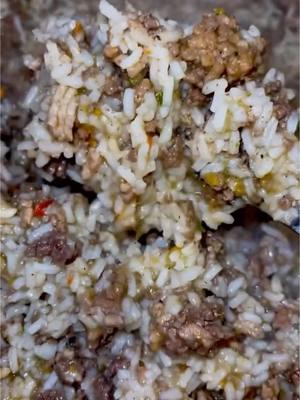 Dirty rice @_bosseskitchen way.. I used three types of meat..  many ways you can make this  #dirtyrice #rice