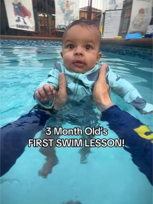 Starting them young is one thing you will NOT REGRET!  Infant learn directly from their environment so the soone ryou put them in the environment the better off they will be. #swimlessons #babyswim #firstswim #babiesoftiktok #swimcoach #babyfever 