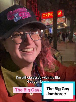 The Big Gay Jamboree was iconíque!!! This was my second time seeing the SHO & I had to get the hat that said COMMIT TO THE BIT! See you at the SHO! #thebiggayjamboree #gay #committothebit #bwaysho #theatre #theatrekid 