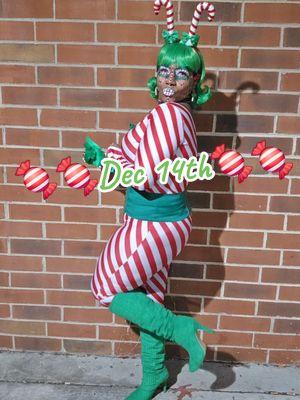 Dec 14th Day 14 from MoE's 25dayz of Christmas Challenge 2024 🍬💚🍬Candy Cane 🍬💚🍬 @MoEUnique82 @MoEUnique82 @MoEUnique82  #transition #outsidetransition #faceart #facejewels #glittermakeup #creativemakeup #faceartmakeup #25daysofchristmaschallenge #25daysofchristmas #25daysofchristmasmakeup #25daysofchristmasoutfits #25days #countdowntochristmas #christmascountdown #December2024 #December #Christmas #Christmas2024 #merrychristmas #fitcheck #outfitofthenight #greenhair #green #redandwhitestripes #redandwhiteoutfit #redandwhitemakeup #redandwhite #candycanestripe #candycane #redandwhiteoutfit #dec14th #day14 