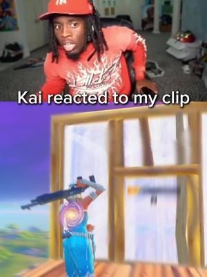 Kai reacted to my best clip #viral #fortnite #fyp #clix #kai #trinding #CapCut 