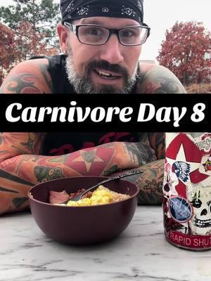 Day 8 Carnivore #carnivore #carnivorelife #carnivorestyle #bacon #breakfast #carnivorejourney 