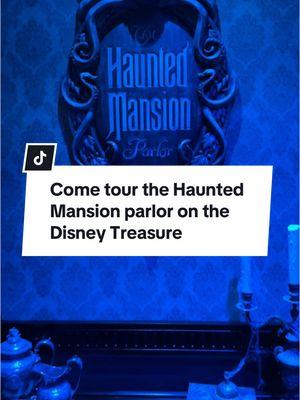 I’ve been DYING to come here! Grab your DEATH certificate and come out to socialize with mortals and spirits alike in this incredible tribute to the original Haunted Mansion attraction!  As you enjoy your spirited libations ghostly hauntings will happen around you! Plan on staying 45 minutes to see all the happy haunts… and if you don’t want to leave these 999 happy haunts… there’s room for 1000!!! #treasurepreview #glassslipperconcierge #traveladvisor #hostedbydisney #disneycruiseline #disneytreasure #disneycruise @GlassSlipperConcierge 