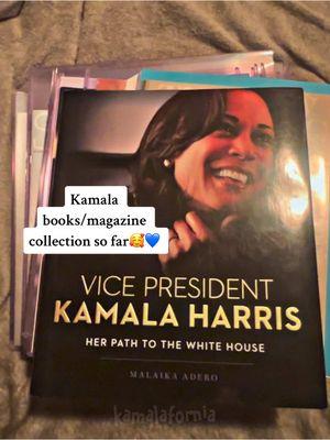 oh did i tell you that i LOVE kamala harris? my collection of books/magazines (and still adding)🥰💙 #kamalaharris #fypage #viral #trending #collections #collectionobsession #books #magazine 