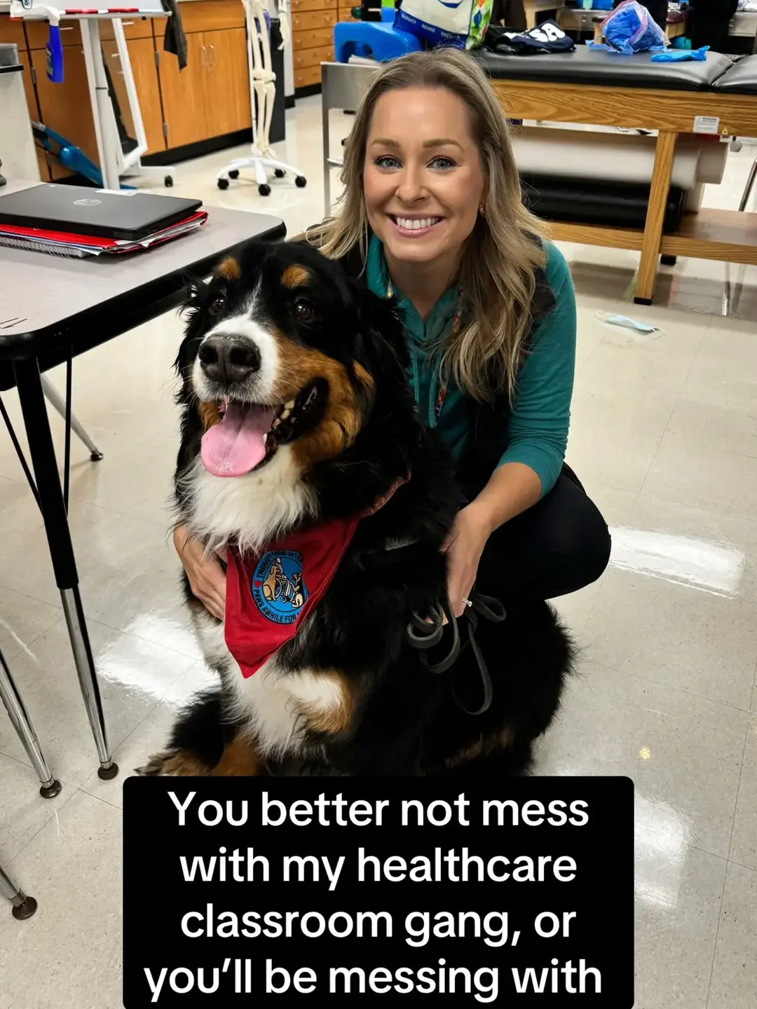 Fun fact: My door is right next to Larry, so I walk by and make eye contact with Larry about 30 times per day. 🫠 #creatorsearchinsights #healthcarehumor #premed #premedstudent #nursingstudent #nursingschool #medschool #ptstudent #physicaltherapist #physicaltherapy #dpt #dptstudent #docsoftiktok #healthcare #healthcareworker #medtok 