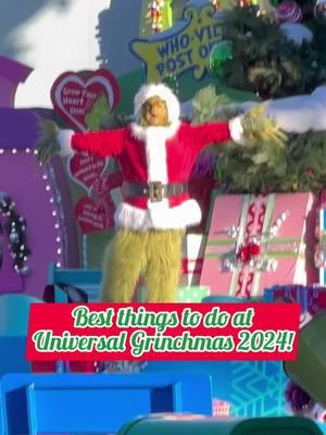 Green & Mean 😎💚✨ Best things to do at Grinchmas this year at Universal Studios Hollywood 🎄⛸️🍰 Giving the Grinch a little run for his money with my holiday spirit 😏 #UniversalHolidays #grinchmas #grinchmas2024 #grinchchristmas #grinchchallenge #grinchtree #grinchmovie #elgrinch #grinchies #grinchparty #mrgrinch #grinchday #grinchy #grinch #thegrinch #grinchmakeup #whoville #whovillechristmas #universalstudioshollywood #thegrinchwhostolechristmas #thegrinchmovie