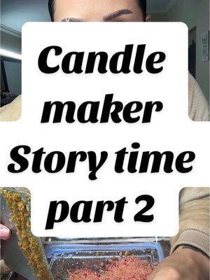 This was my 1st negative experience with another candle maker. I have more if yall are interested lol #candletok #candlemaking #candlemaker #dramatic #accusations #copycat #cravings4candles #foodcandles #fyp #candledrama 