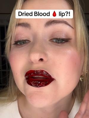 Would you try it?🩸😈  #redlip #lipstain #peelofflipstain #lipstayn #getredy #sacheu 