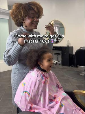 Come with me to get my daughers first haircut @LoveLey’s Hair @TT 📍Loveleys Hair Salon located in Stony Point Fashion Park Richmond Virginia #toddlermom #toddlerhairstyles #naturalhair #mommydaughter #kidshaircut #jamaican #richmondva #rvahairstylist 