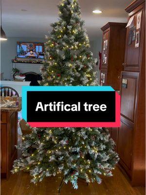 #artificaltree #prelit #predecorated #froasted #christmasdecor #christmastree 