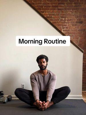 My Morning Routine🧘🏾‍♂️ #morningroutine #DailyRoutine #morningroutineaesthetic #mobility #productivity #goodmorning #stretching #dynamicstretching #stretchingroutine #flexibility #flexibilitytraining  