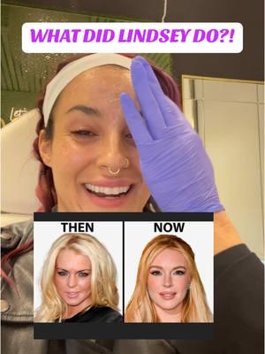 I asked @Nurse Christy NYC  at SkinSplendid in #NYC WHAT DID #lindsaylohan DO TO HER FACE?! She gave me her most professional assessment! #nycaesthetic #nycfacial #nycbotox #nycfiller #botoxnatural  