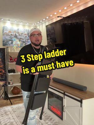 3 step ladders come in clutch i have multiple that we use for task and projects #stepladder #3stepladder #homeimprovement #Outdoors #ladder #ladders #handy #deals #giftideas #giftguide #tiktokshoppicks #spotlightfinds #tiktokshopcreatorpicks #tiktokshopholidayhaul