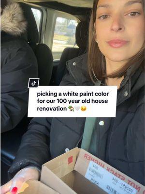 questioning my life choices just as much as im questioning white paint colors for my house 🥲🏡 #whitepaint #paintcolors #paint #homerenovation #DIY #diyproblems #typea #homeinspo #interiordesign #houseinspo #renovation #husbandwife #wifehumor 